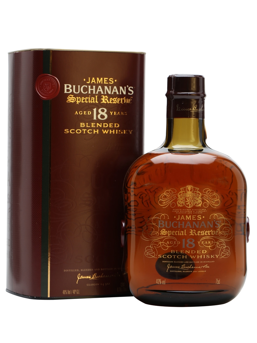 Buchanans 18 yrs / giftbox - 75cl